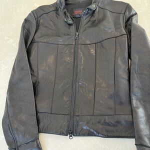 Black Leather Vintage Jacket